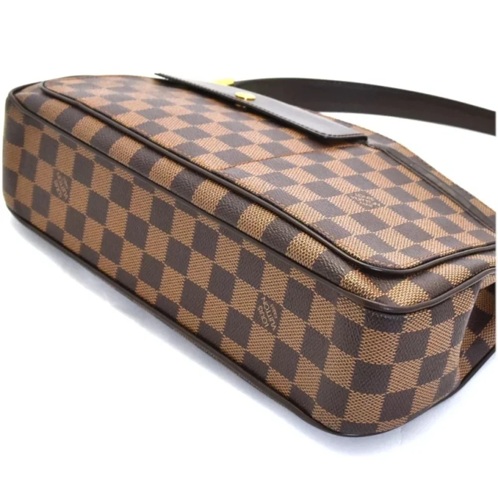 Authentic Louis Vuitton NEW aubagne damier ebene mini satchel